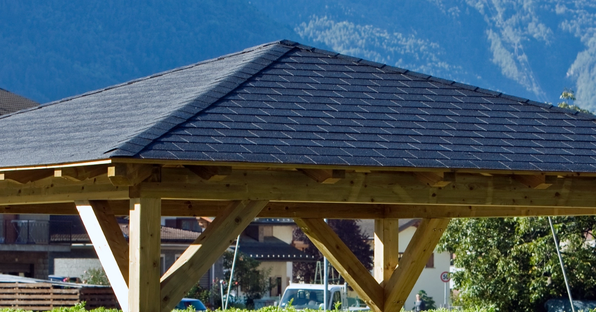 La solidità del gazebo in legno