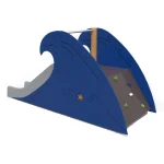Scivolo in alluminio con pannelli a tema marino